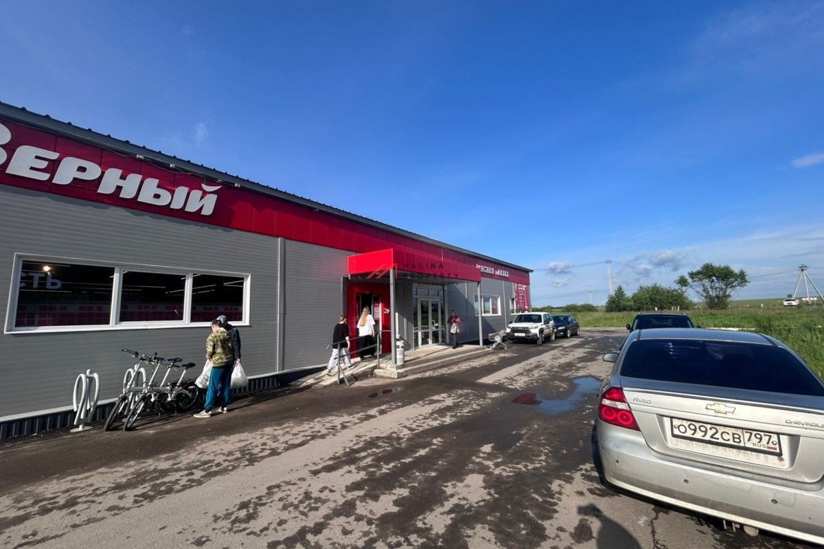 Продажа торгового здания с супермаркетом Верный