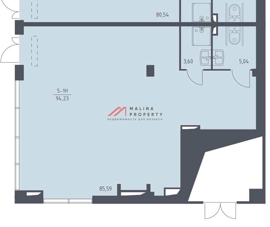 Аренда торгового помещения в ЖК "Спутник"
