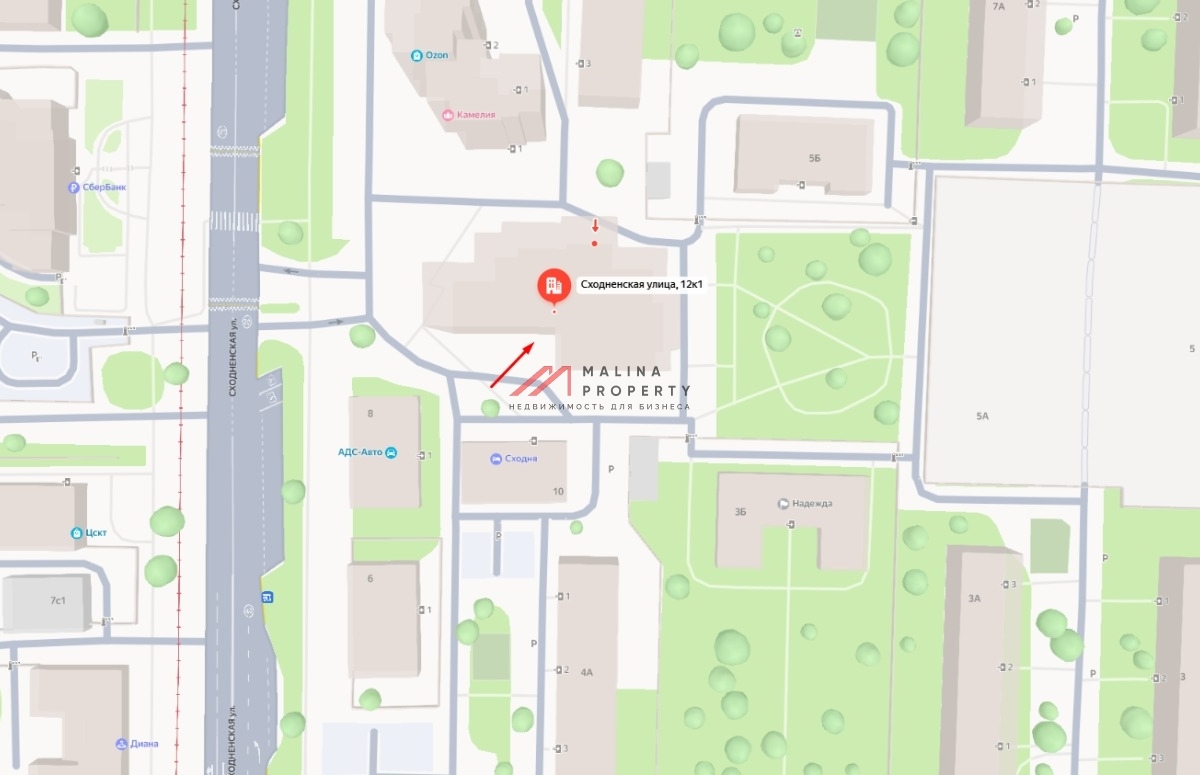 Продажа торгового помещения на Сходненской