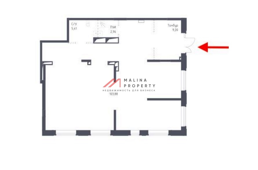 Продажа торгового помещения в ЖК "Алхимово"