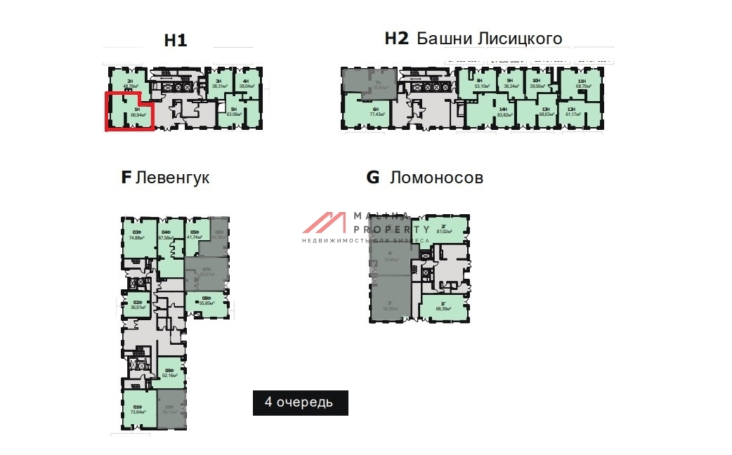 Продажа торгового помещения в ЖК "Селигер Сити"