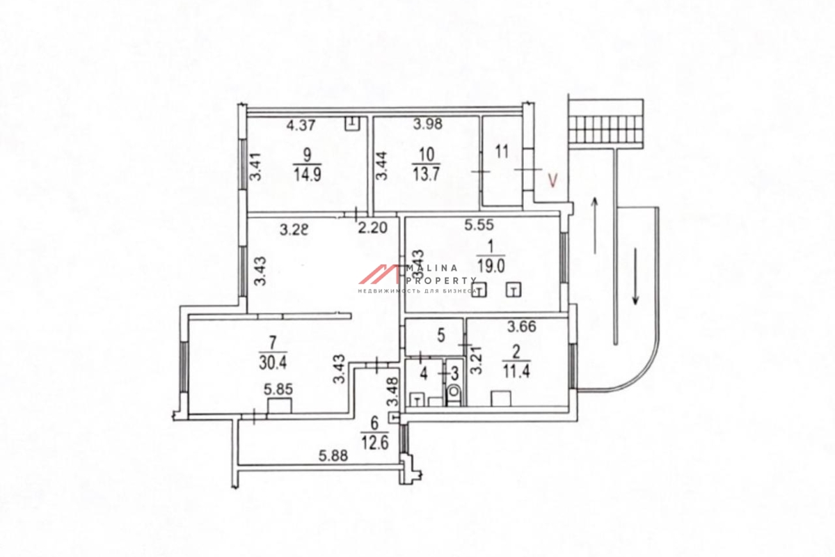 Продажа торгового помещения с арендатором