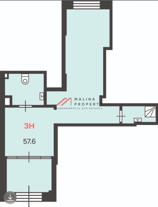 Аренда торгового помещения в новом доме