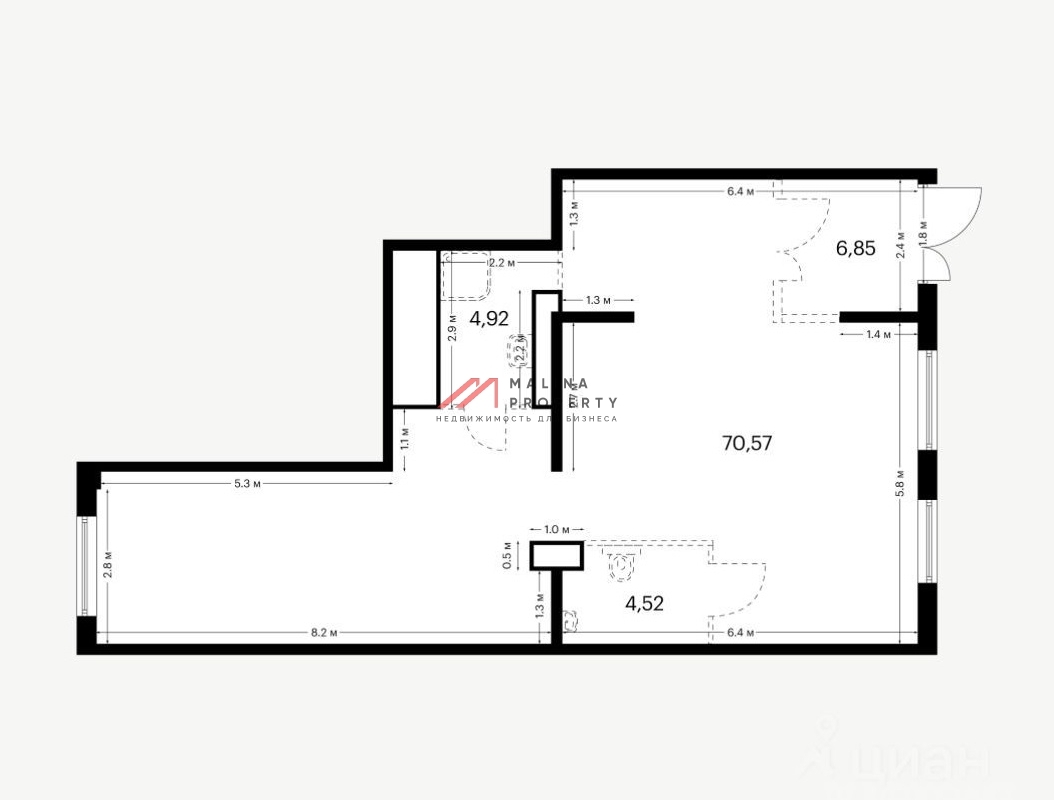 Продажа торгового помещения в ЖК «Середневский лес»