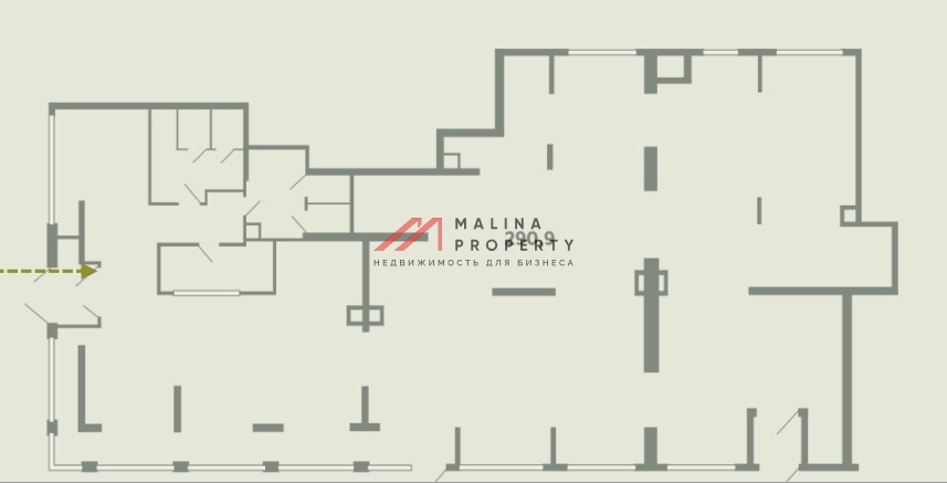 Продажа торгового помещения с арендатором Фасоль