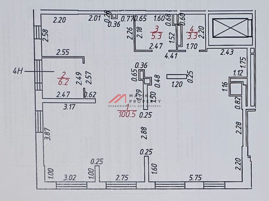Продажа торгового помещения в ЖК "Прибрежный Парк"