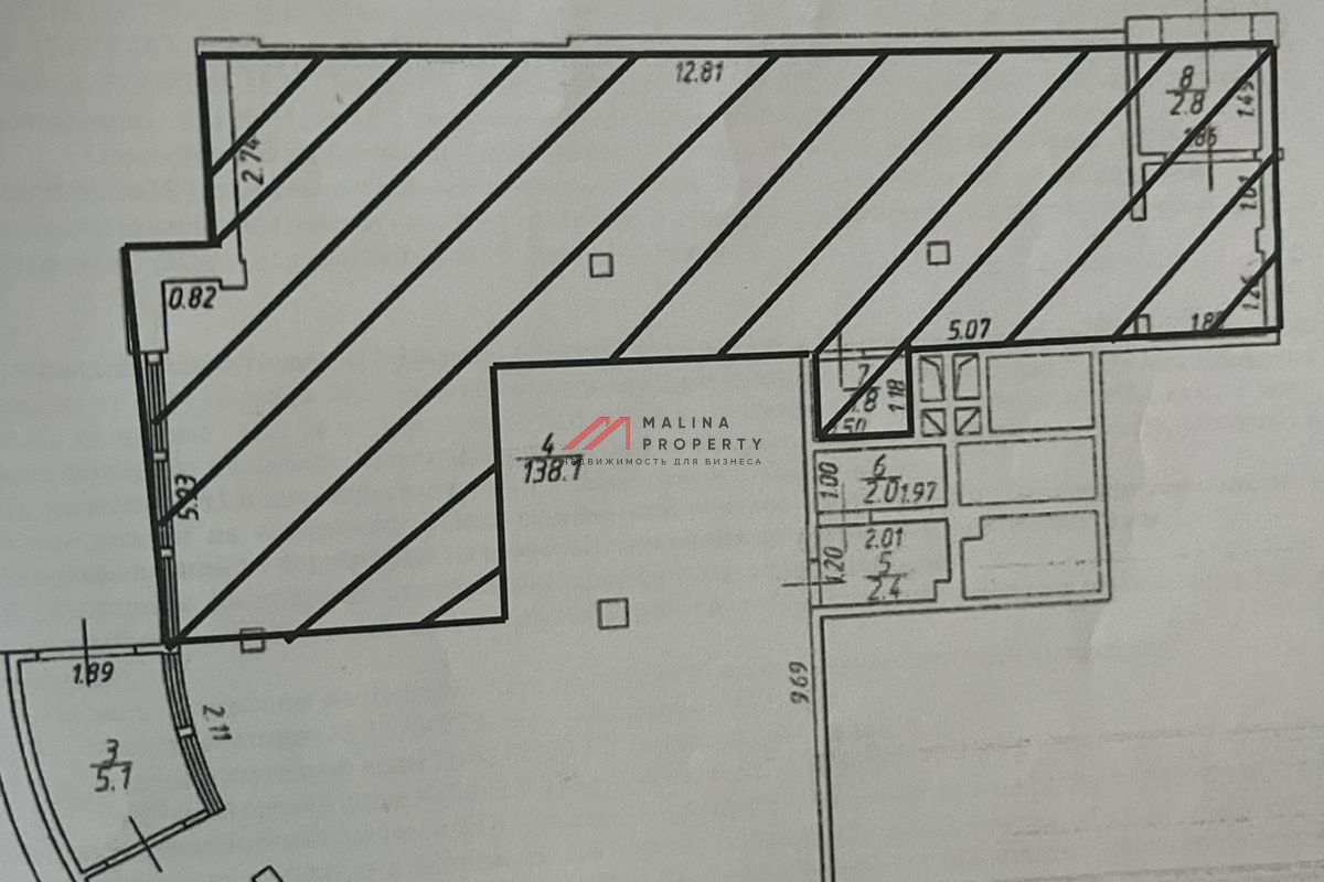 Продажа торгового помещения с сетевыми арендаторами в г. Истра 