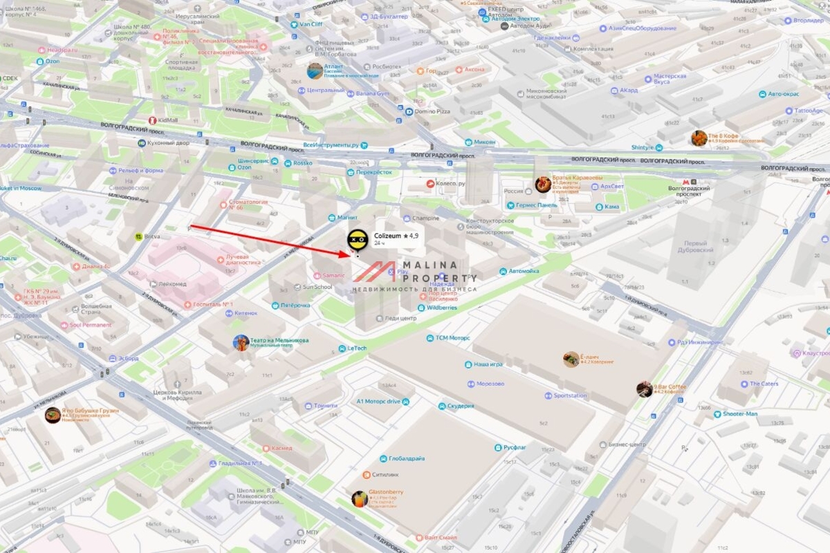 Продажа помещения с арендаторами в ЖК "На Мельникова" 