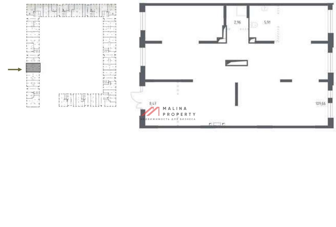 Продажа торгового помещения в ЖК "Пятницкие Луга"