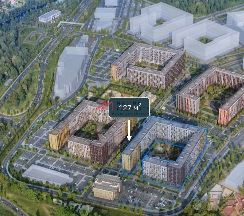 Продажа торгового помещения в ЖК "Пятницкие Луга"