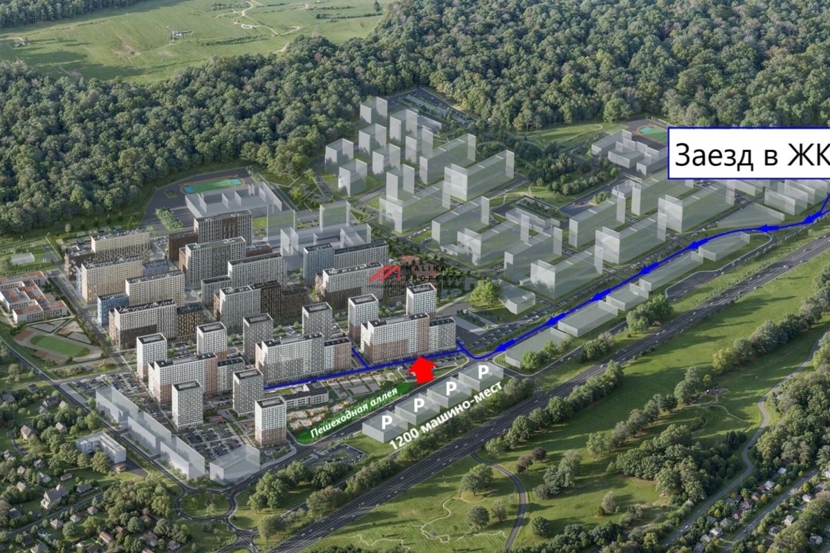 Аренда нежилого помещения в жилом комплексе "Горки Парк"