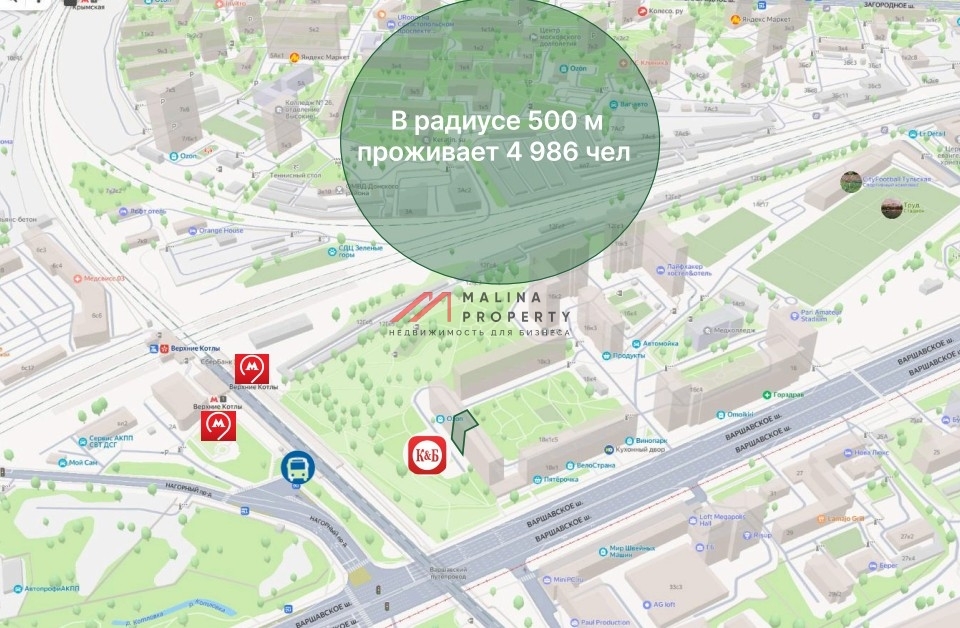 Продажа помещения с арендатором Красное и Белое