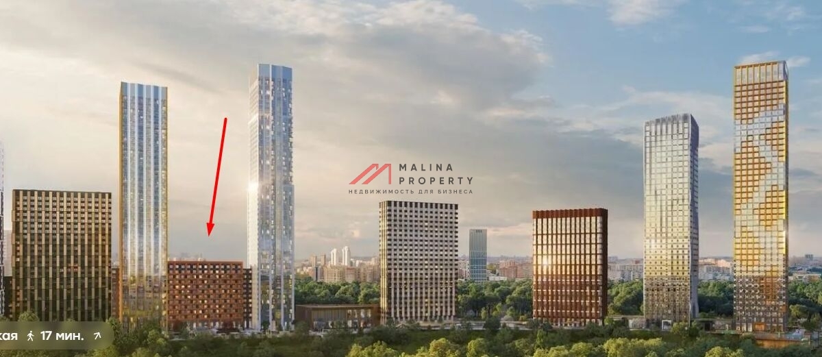 Продажа помещения в жилом комплексе level Мичуринский