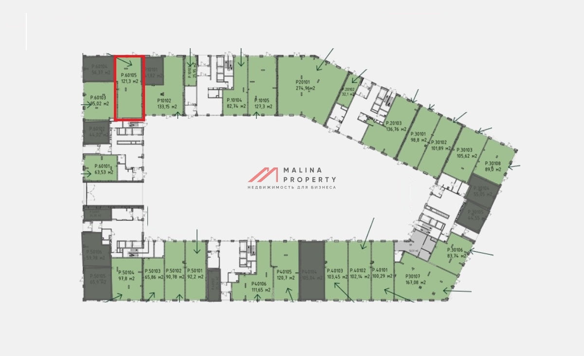 Продажа торгового помещения в жилом комплексе Мыс