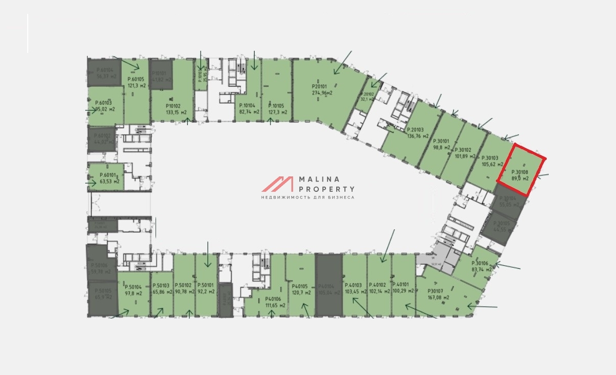 Продажа торгового помещения в жилом комплексе Мыс