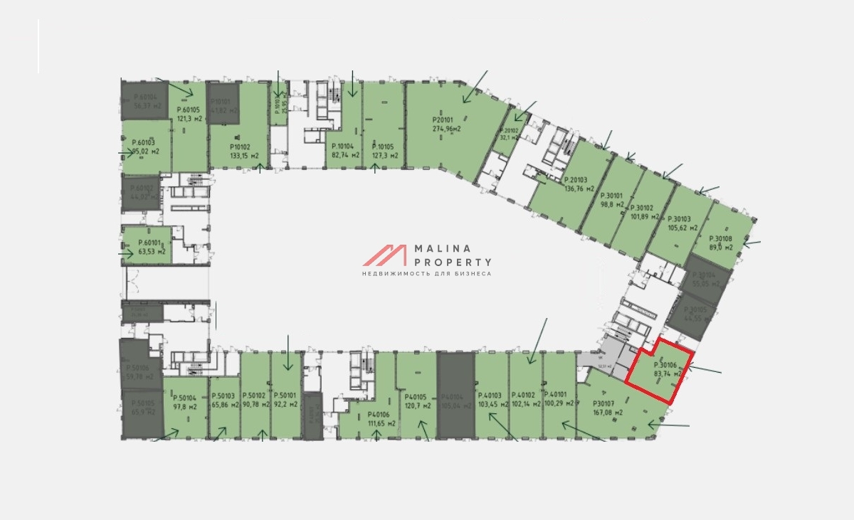Продажа торгового помещения в жилом комплексе Мыс