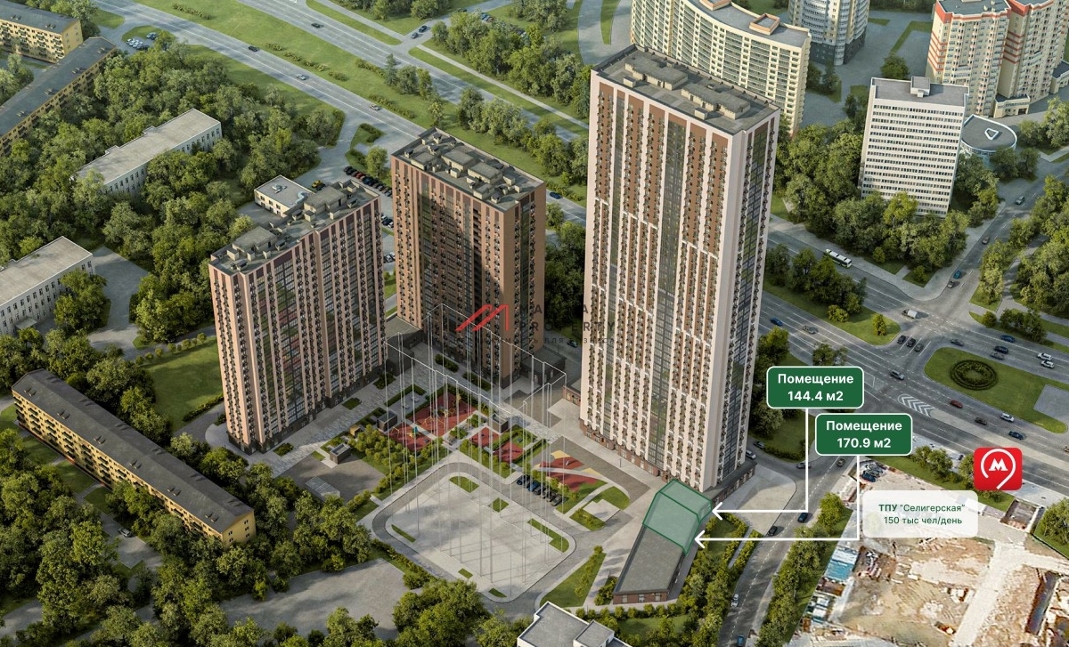 Продажа торгового помещения рядом с метро Селигерская