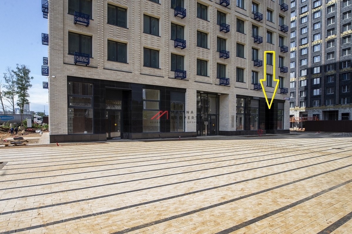 Продажа торгового помещения в новостройке