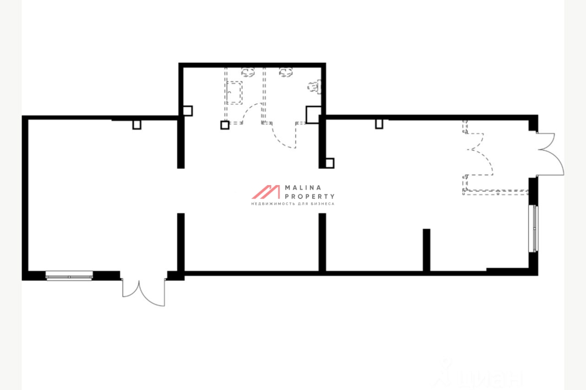 Аренда торгового помещения в ЖК "Томилинский Бульвар" 