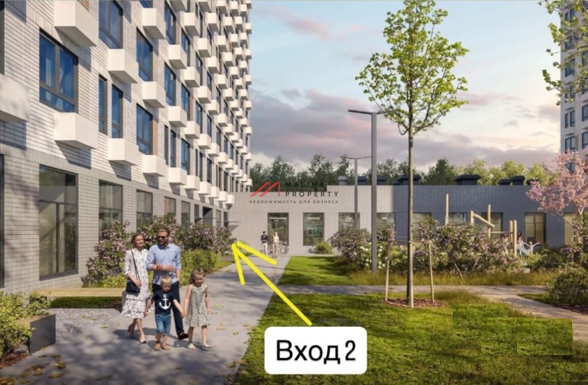 Аренда торгового помещения в ЖК "Томилинский Бульвар" 