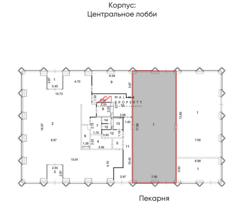 Продажа торгового помещения в ЖК Hide