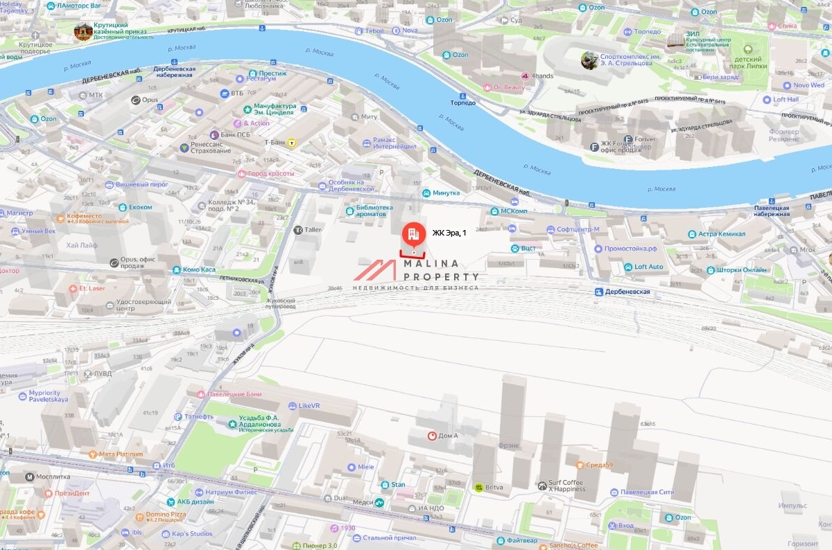 Продажа помещения в ЖК премиум класса "Era" 