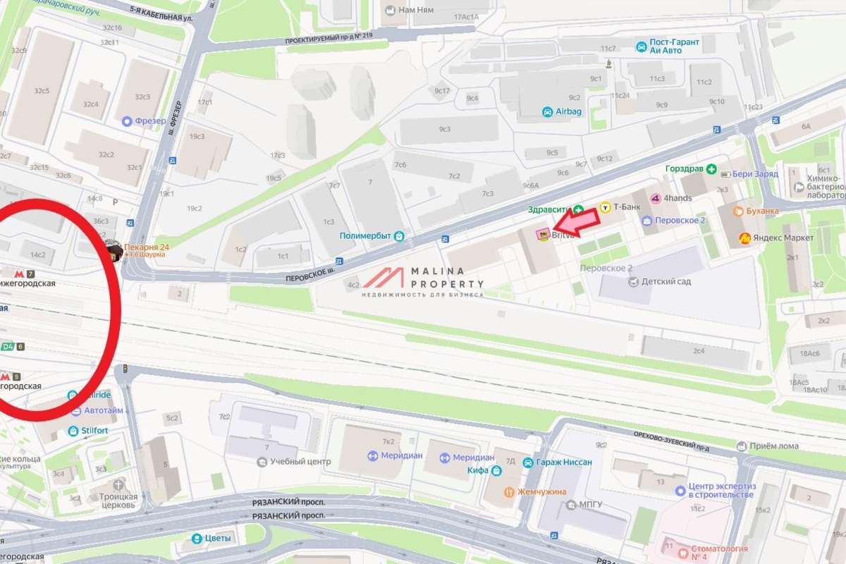 Продажа торгового помещения ЖК "Перовское 2"