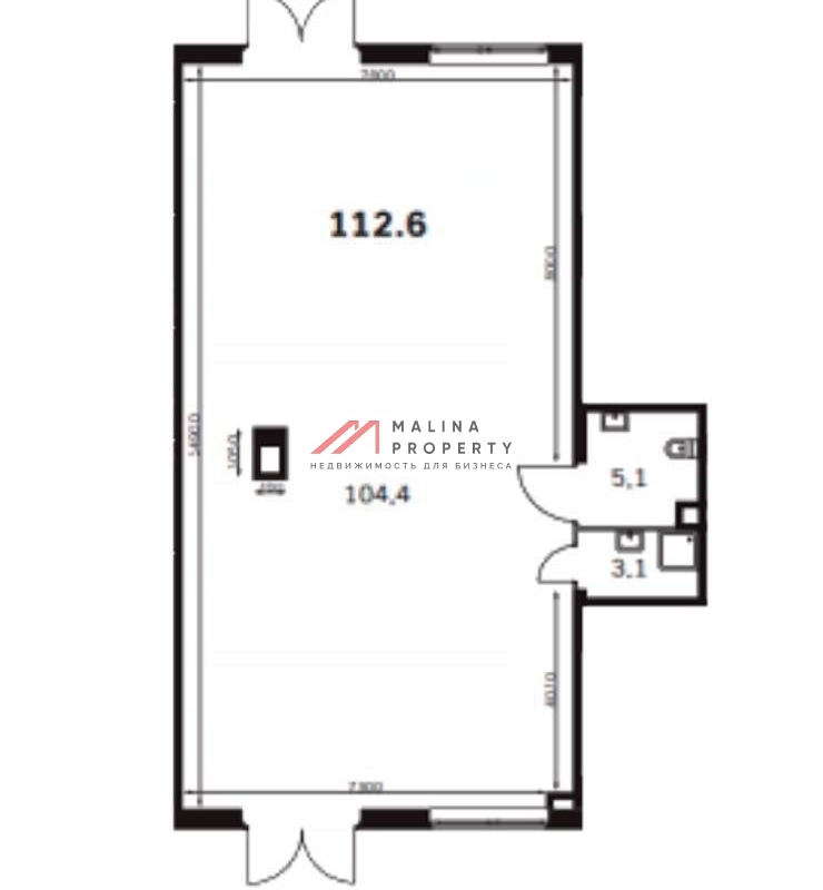 Аренда торгового помещения в ЖК "Sydney-Prime"