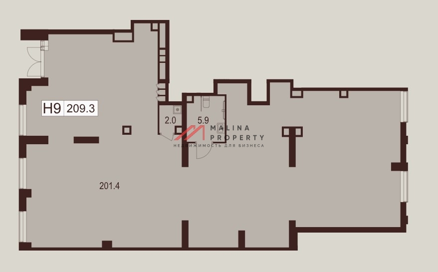 Продажа торгового помещения в ЖК " Indy Towers" 