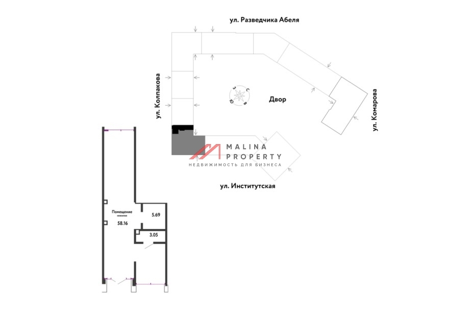 Продажа торгового помещения в ЖК "Страна Парковая"