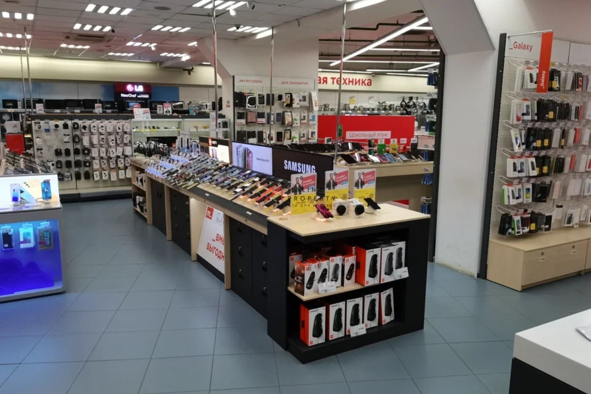 Продажа торгового помещения с магазином М.Видео в Москве