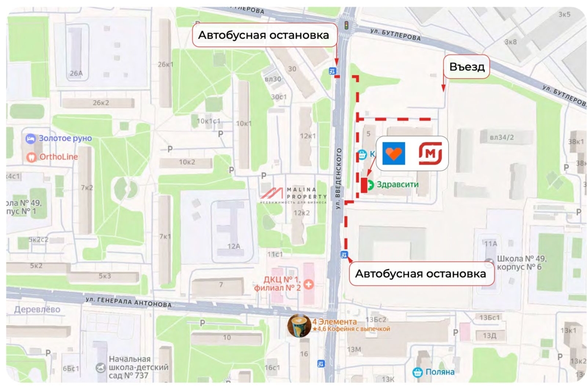 Готовый арендный бизнес на 1-й линии ЖК. 