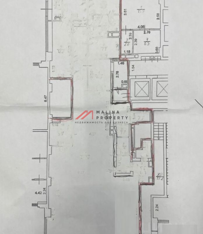 Аренда торгового помещения в ЖК Level Мичуринский