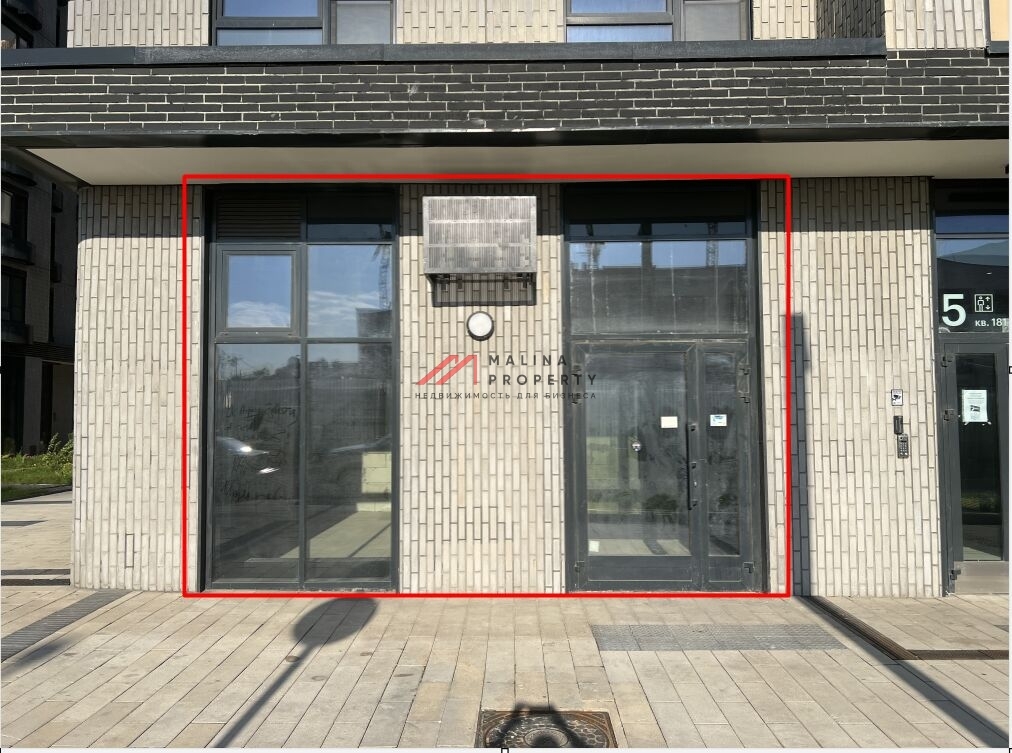 Аренда торгового помещения в новом доме