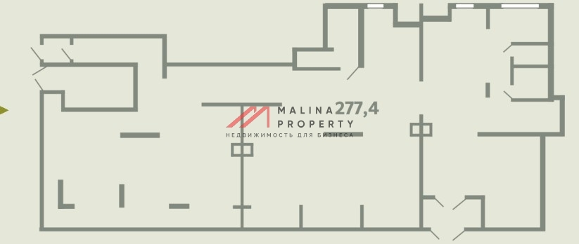 Продажа торгового помещения с арендатором Магнит косметик