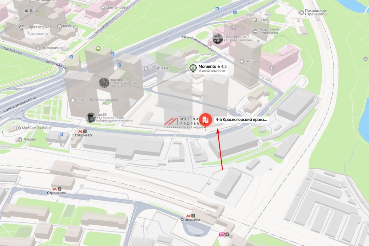 Продажа нежилого помещения в ЖК Moments  