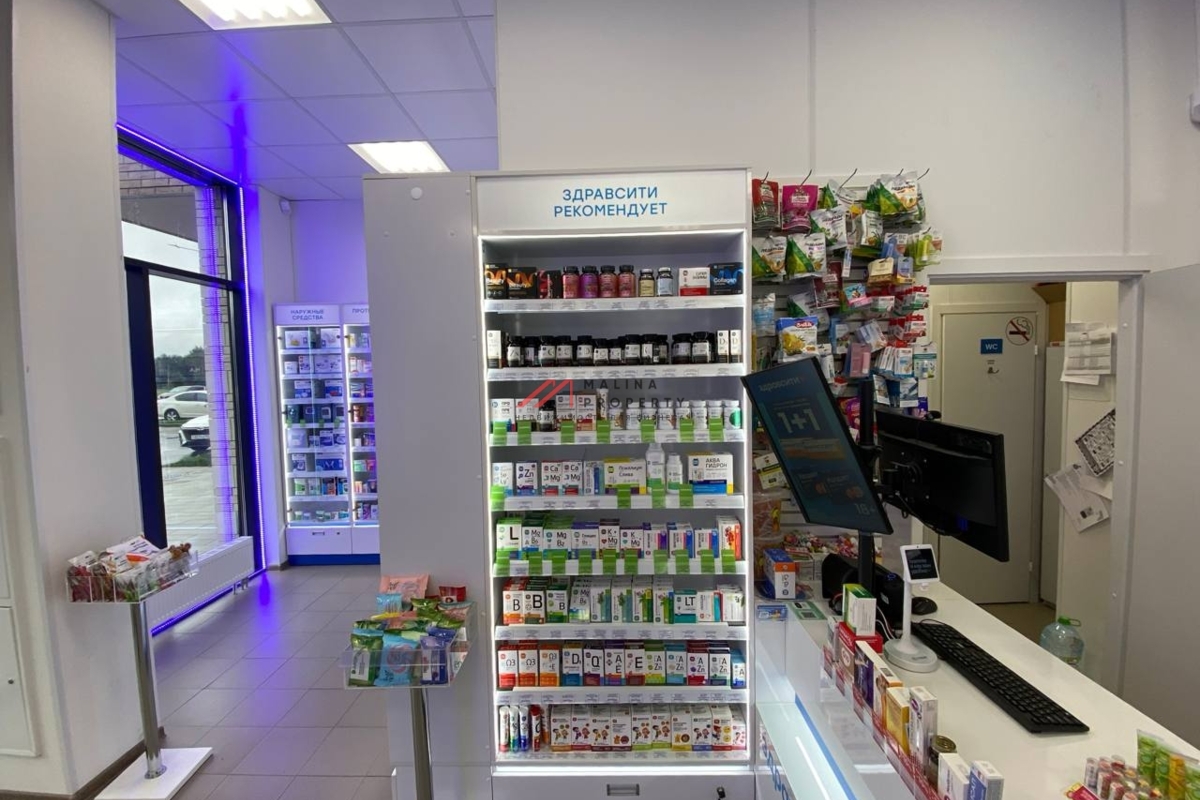 Продажа нежилого помещения с арендатором аптека  "Здравсити"