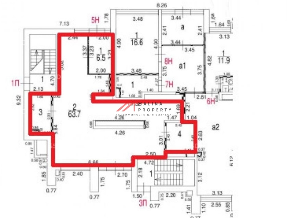 Продажа торгового помещения на Краснолиманской