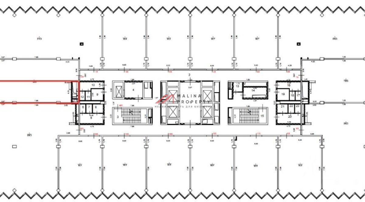 Аренда коммерческого помещения в квартале LUNAR