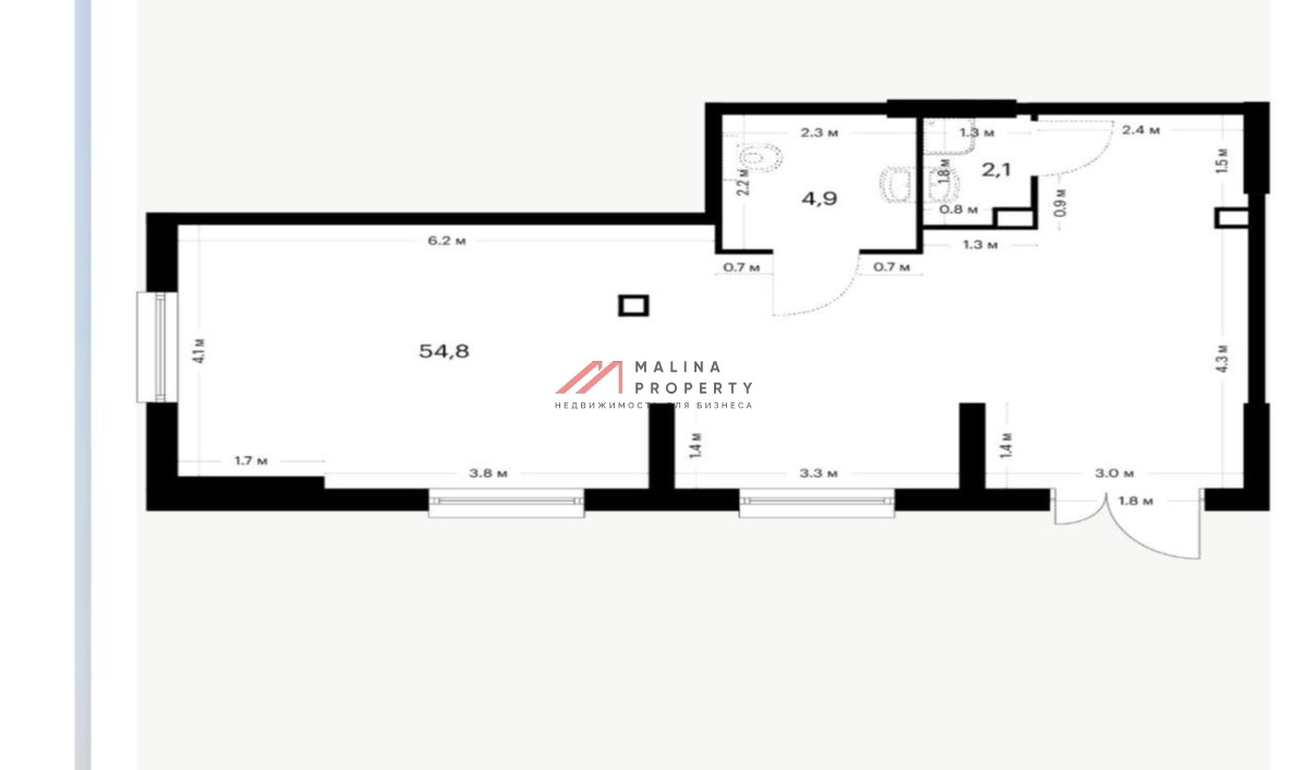 Аренда торгового помещения в ЖК "Саларьево Парк"