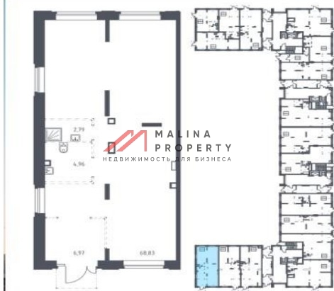 Продажа помещения в ЖК "Алхимово"