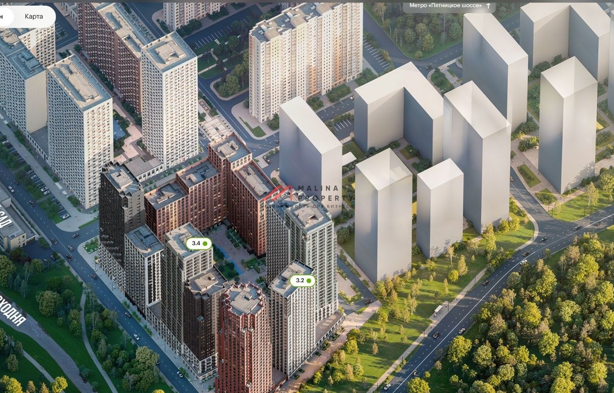 Помещение с сетевой аптекой в ЖК Митинский лес