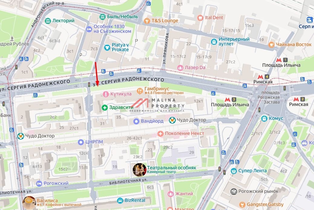 Продажа торгового помещения с арендаторами