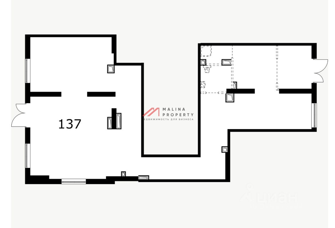 Продажа помещения с арендаторами в ЖК Алтуфьевское 53