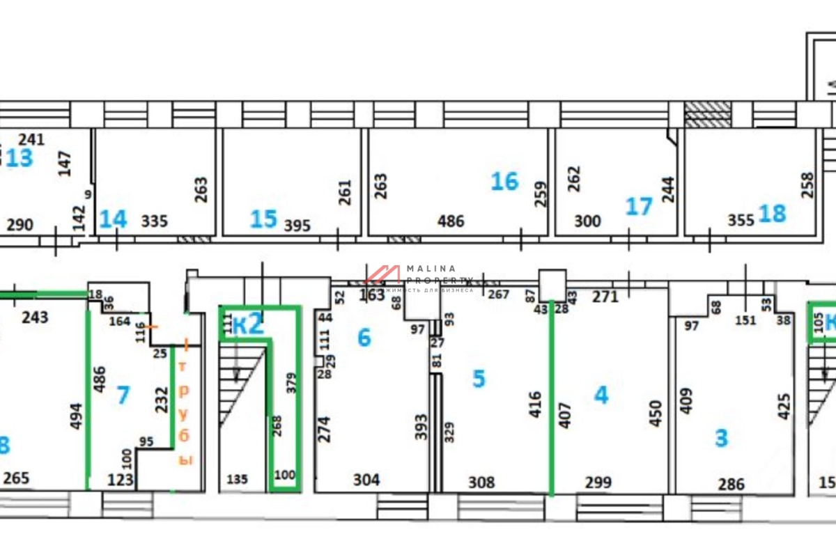 Продажа торгового помещения с арендаторами на Савеловском 