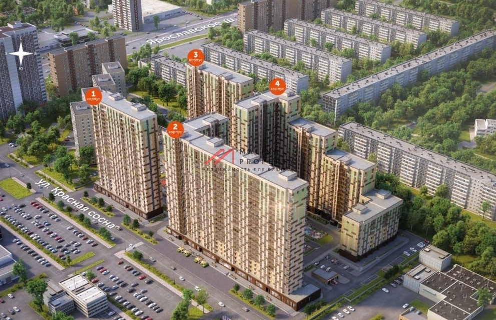 Продажа торгового помещения в  ЖК "Настроение"