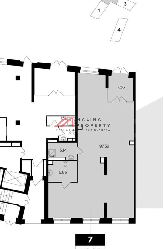 Аренда торгового помещения Кутузов град