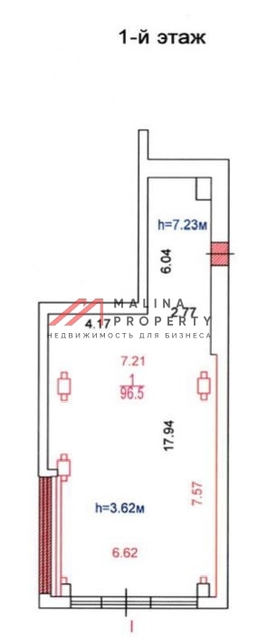 Продажа торгового помещения на Нижняя Красносельская