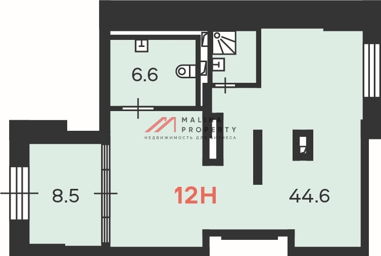 Аренда торгового помещения в новом доме