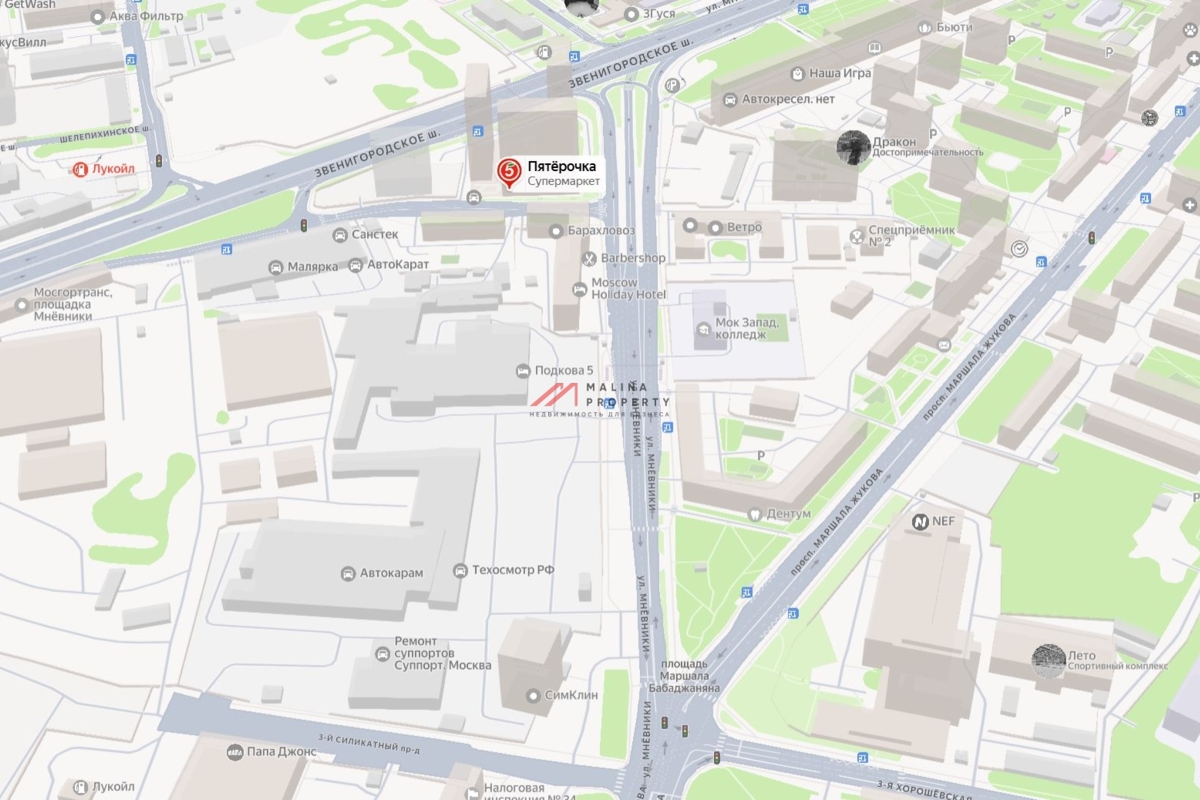 Аренда нежилого помещения в ЖК "Городской квартал BIG TIME"